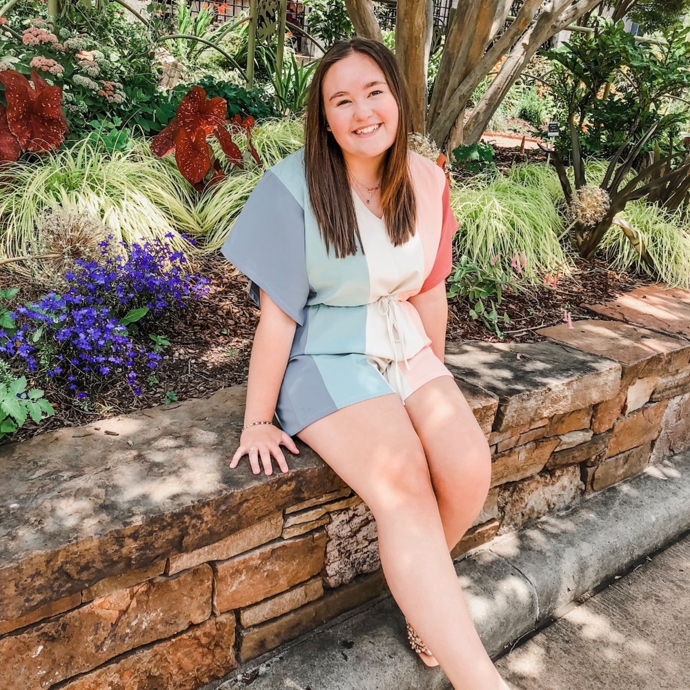 Colorful romper